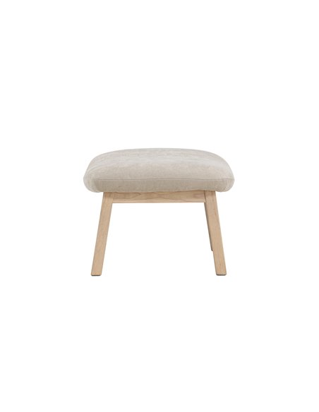 Fåtölj Rile Ottoman, 70 × 60 cm, Beige