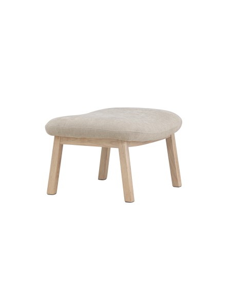 Fåtölj Rile Ottoman, 70 × 60 cm, Beige