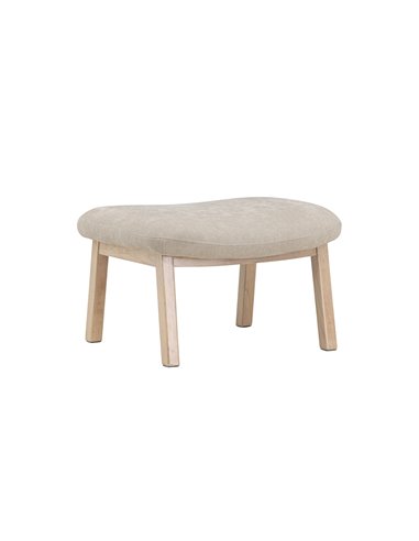 Fåtölj Rile Ottoman, 70 × 60 cm, Beige