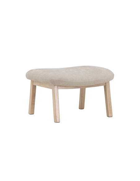 Fåtölj Rile Ottoman, 70 × 60 cm, Beige