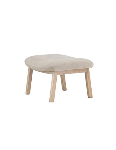 Fåtölj Rile Ottoman, 70 × 60 cm, Beige