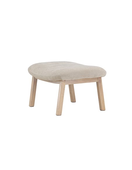 Fåtölj Rile Ottoman, 70 × 60 cm, Beige
