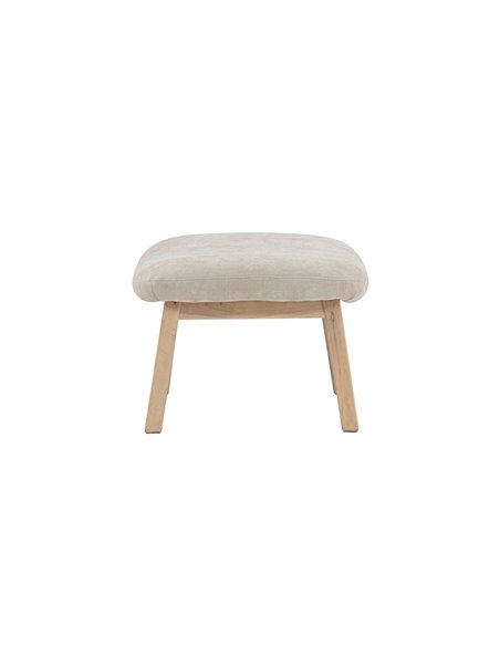 Fåtölj Rile Ottoman, 70 × 60 cm, Beige