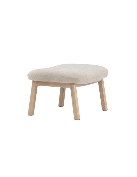 Fåtölj Rile Ottoman, 70 × 60 cm, Beige