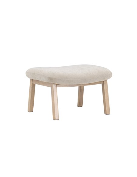 Fåtölj Rile Ottoman, 70 × 60 cm, Beige