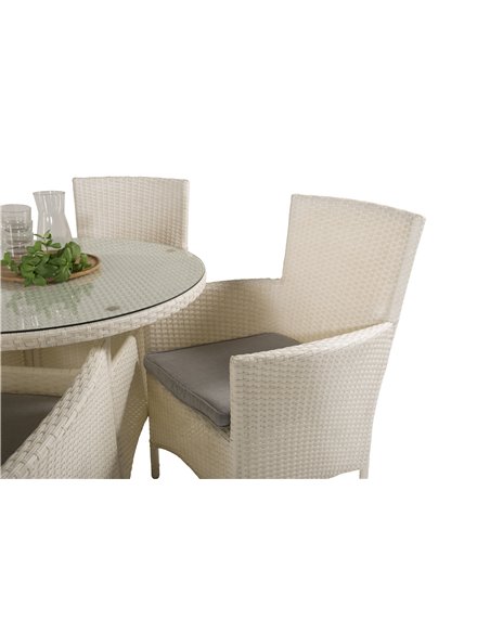 Matgrupp Volta med Malin matstolar