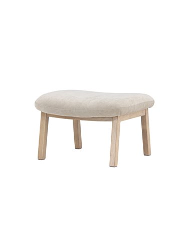 Fåtölj Rile Ottoman, 70 × 60 cm, Beige