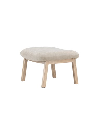 Fåtölj Rile Ottoman, 70 × 60 cm, Beige