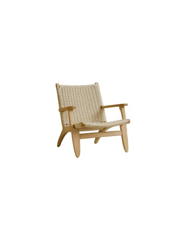 Fåtölj Lazy fåtölj, 71 × 75 cm, Whitewash