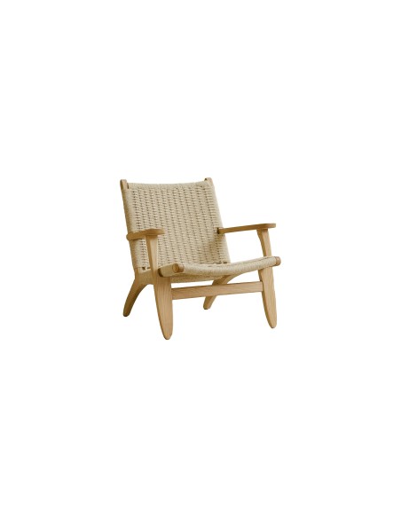 Fåtölj Lazy fåtölj, 71 × 75 cm, Whitewash