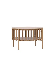 Runt soffbord Rubbo, Ø80 cm, Natur 2
