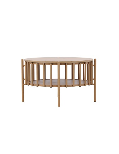 Runt soffbord Rubbo, Ø80 cm, Natur