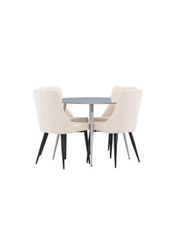 Matgrupp Plaza med Leone matstolar
