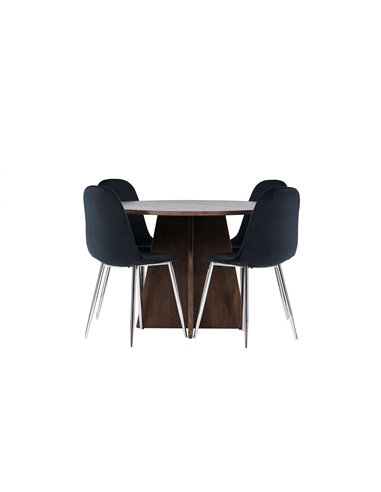 Matgrupp Bootcut med Polar matstolar