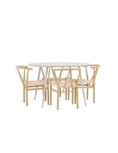 Matgrupp Plaza med Alfons matstolar 2