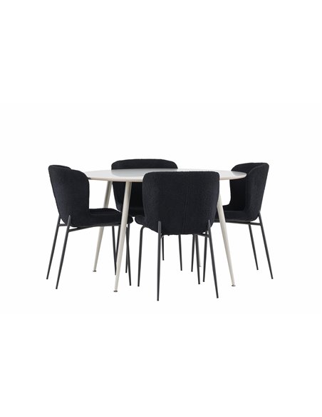 Matgrupp Plaza med Modesto matstolar