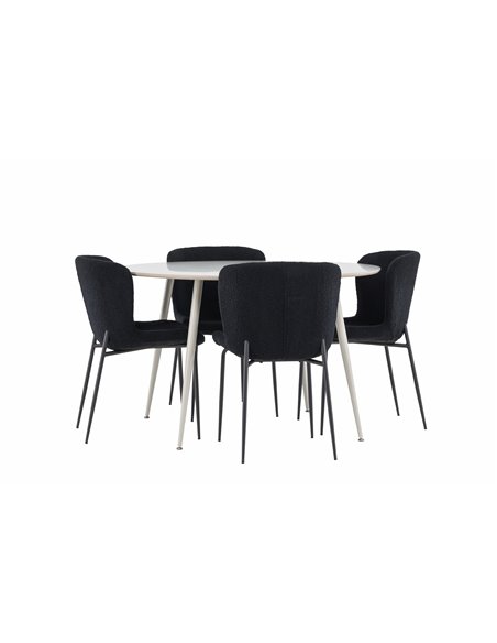 Matgrupp Plaza med Modesto matstolar