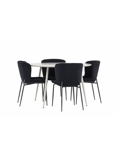 Matgrupp Plaza med Modesto matstolar