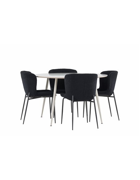Matgrupp Plaza med Modesto matstolar
