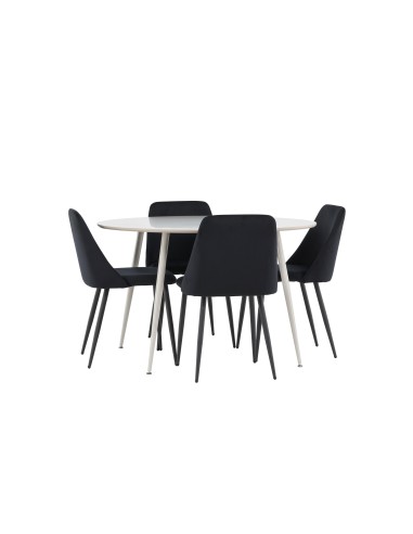 Matgrupp Plaza med Night matstolar