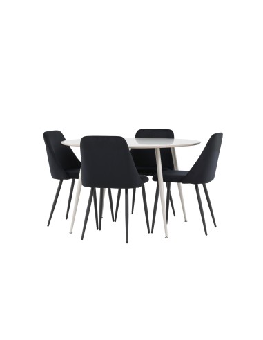 Matgrupp Plaza med Night matstolar
