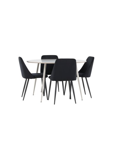 Matgrupp Plaza med Night matstolar