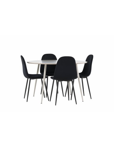 Matgrupp Plaza med Polar matstolar