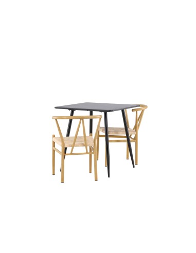 Matgrupp Polar med Alfons matstolar, 75 × 75 cm
