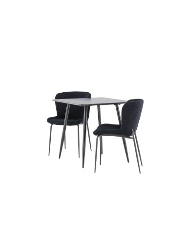 Matgrupp Polar med Modesto matstolar, 75 × 75 cm