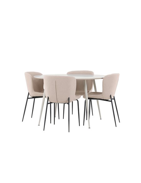 Matgrupp Plaza med Modesto matstolar