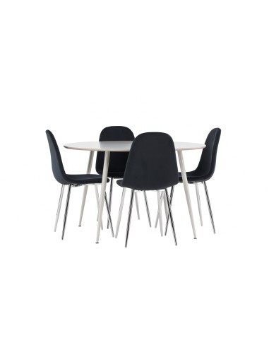Matgrupp Plaza med Polar matstolar