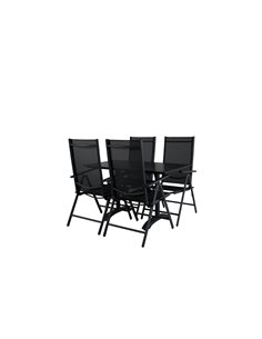 Matgrupp Denver med Break matstolar, 120 × 69 cm 2
