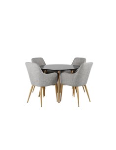 Matgrupp Plaza med Comfort matstolar