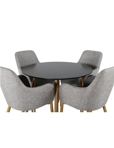 Matgrupp Plaza med Comfort matstolar