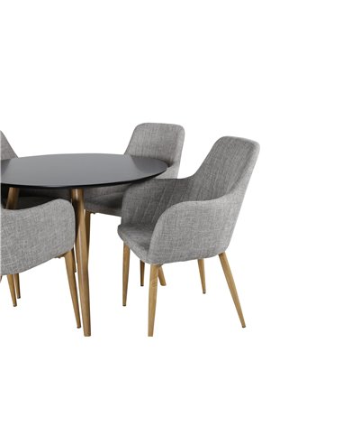 Matgrupp Plaza med Comfort matstolar