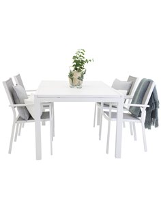 Matgrupp Marbella med Copacabana matstolar, 160 × 100 cm