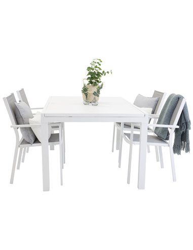 Matgrupp Marbella med Copacabana matstolar, 160 × 100 cm