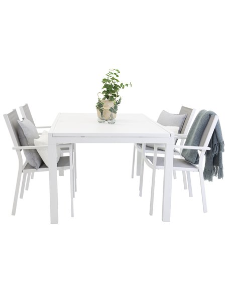 Matgrupp Marbella med Copacabana matstolar, 160 × 100 cm