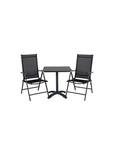 Matgrupp Colorado med Break matstolar, 70 × 70 cm