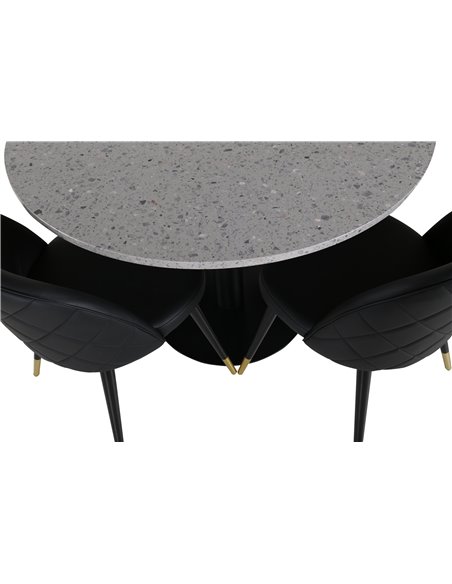 Matgrupp Razzia med Velvet matstolar