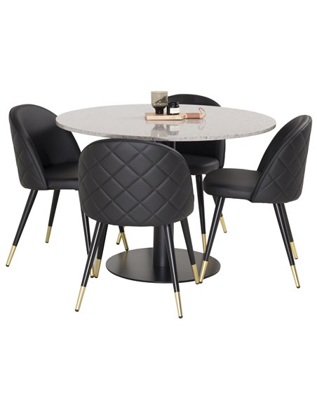 Matgrupp Razzia med Velvet matstolar
