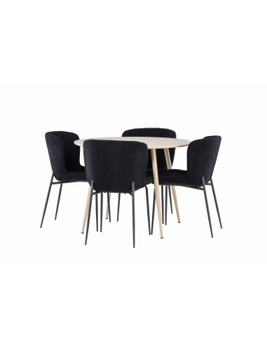 Matgrupp Plaza med Modesto matstolar
