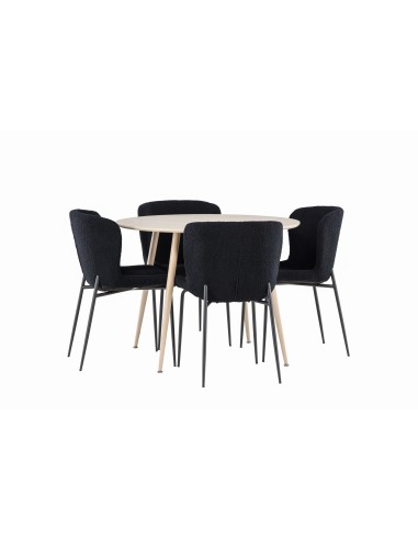 Matgrupp Plaza med Modesto matstolar