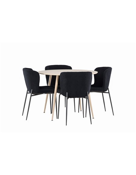 Matgrupp Plaza med Modesto matstolar
