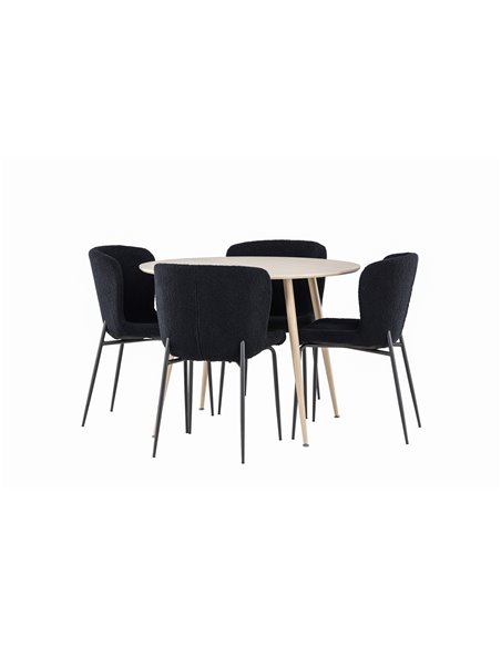 Matgrupp Plaza med Modesto matstolar