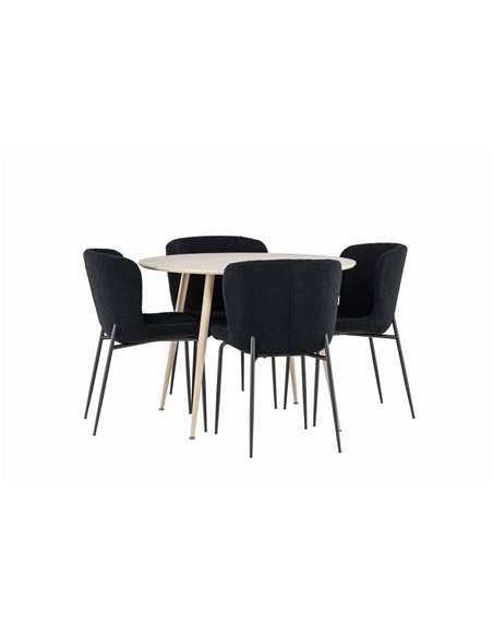 Matgrupp Plaza med Modesto matstolar