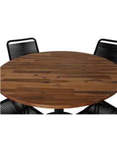 Matgrupp Cot med Lindos matstolar 2