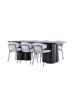 Matgrupp Olivia med Chico matstolar, 210 × 100 cm 2