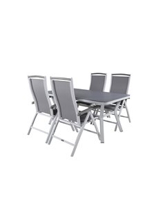 Matgrupp Virya med Albany matstolar, 160 × 90 cm 2