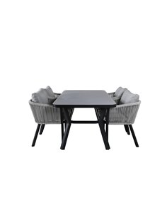 Matgrupp Virya med Virya matstolar, 160 × 90 cm